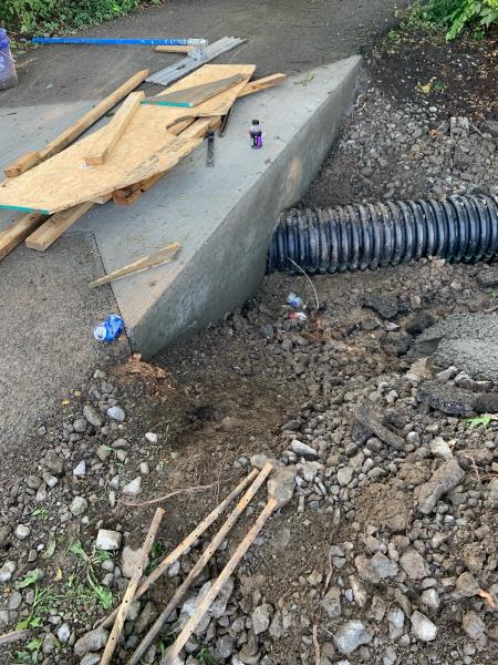 storm sewer installation